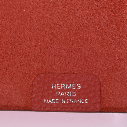 Hermes Togo Ulysse PM Agenda Cover Rouge Pivoine 6 of 8