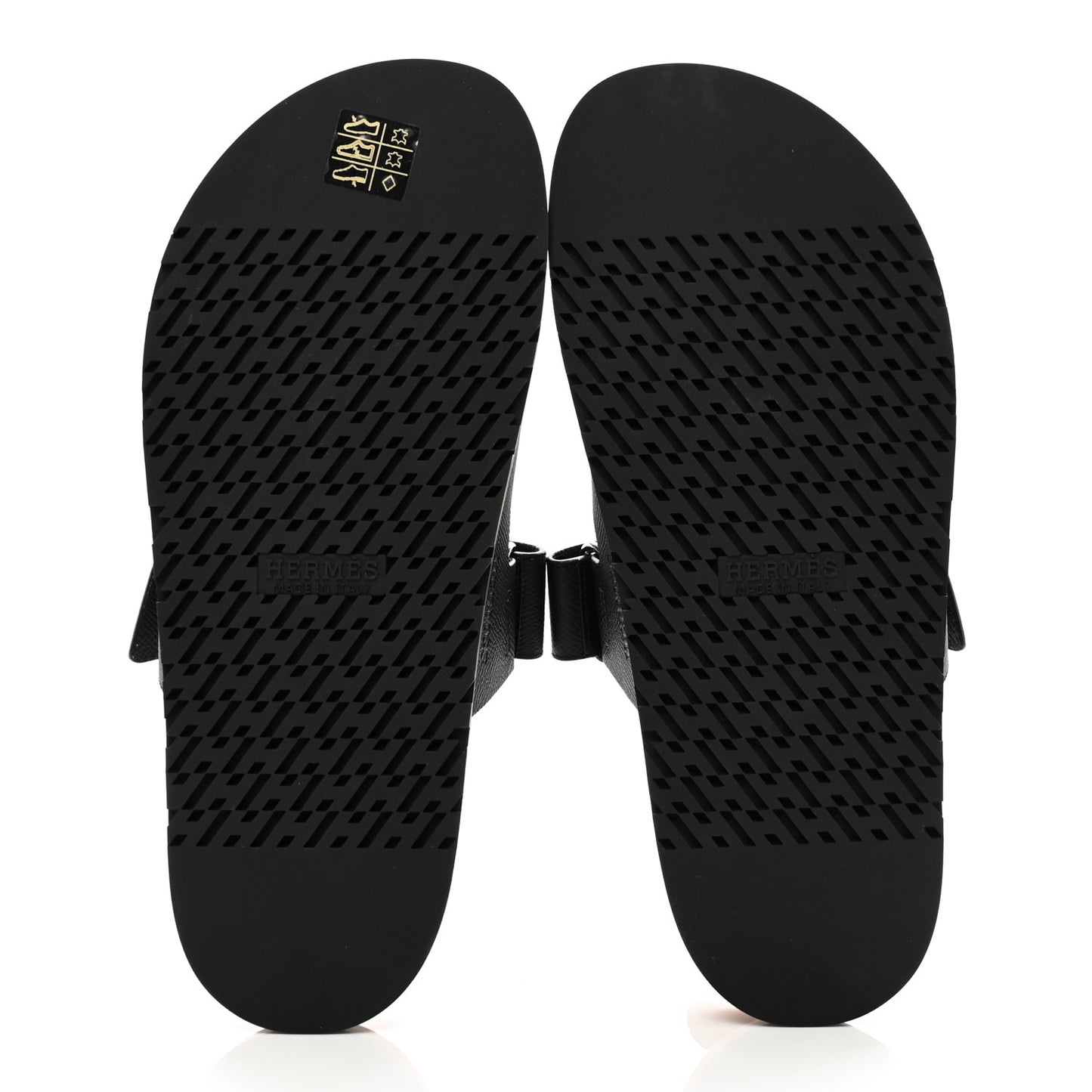 Epsom Mens Chypre Sandals 41.5 Black Natural