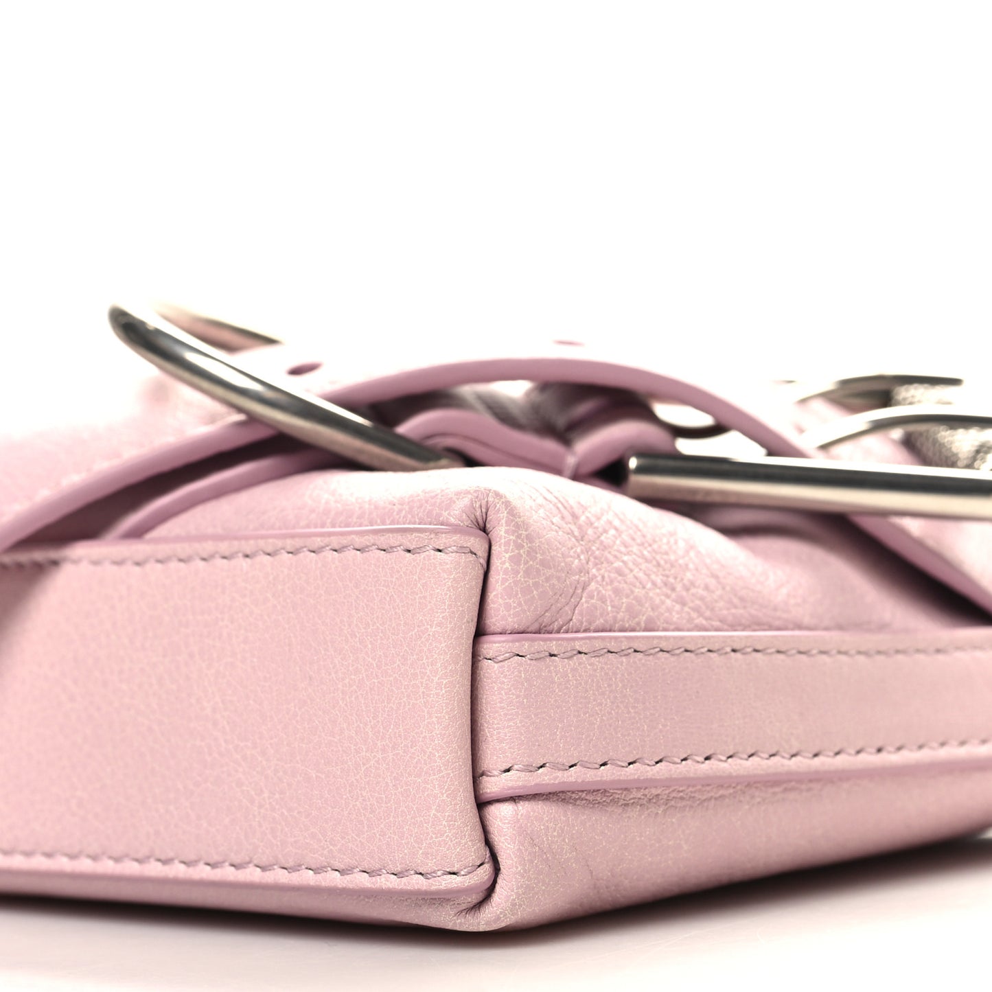 Aged Calfskin Mini Voyou Boyfriend Party Bag Old Pink