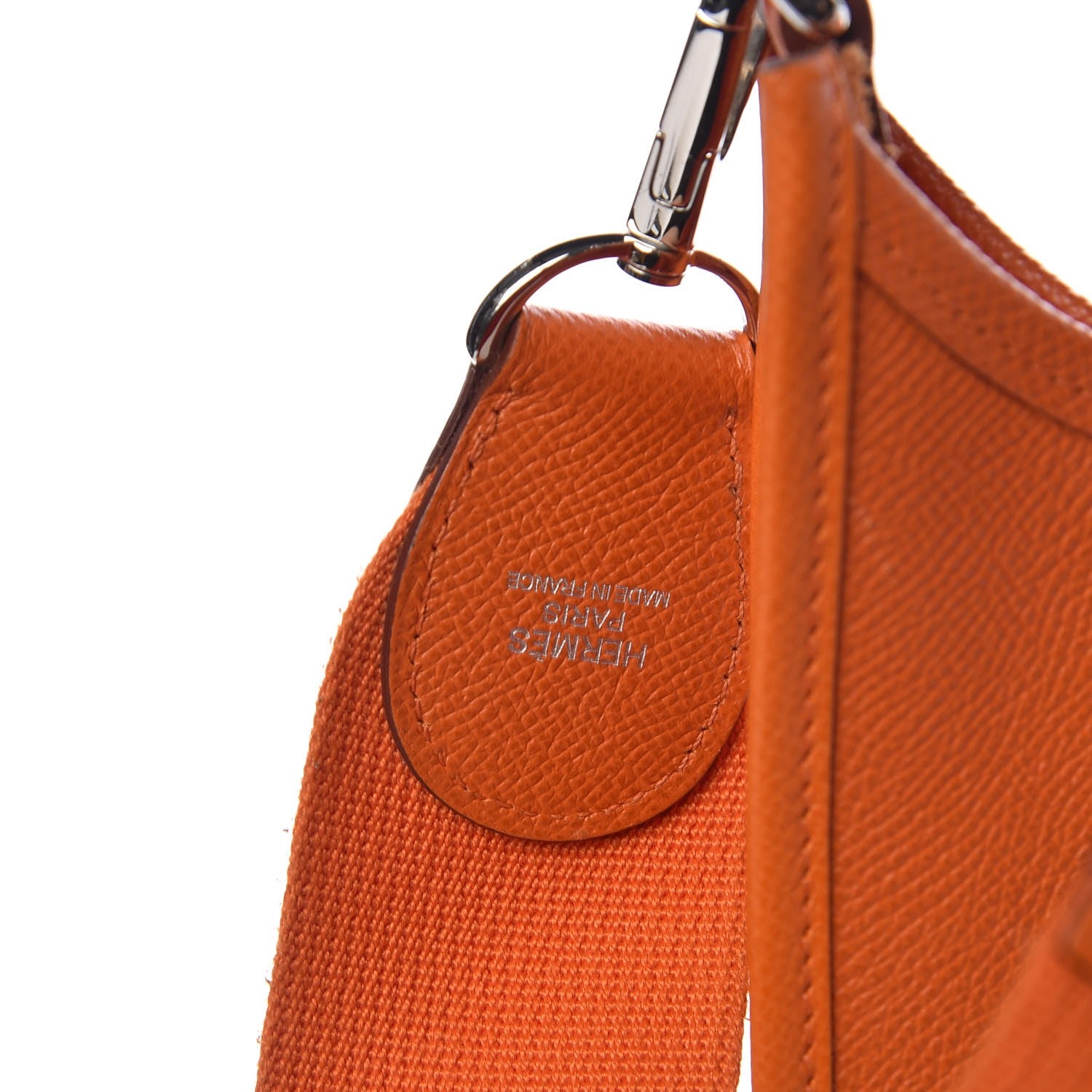 Hermes Epsom Evelyne III PM Orange 10 of 11