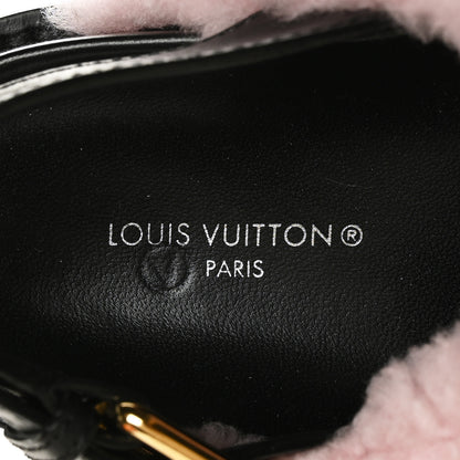 Louis Vuitton Shearling Paseo Sandals 36 Pink 6 of 7