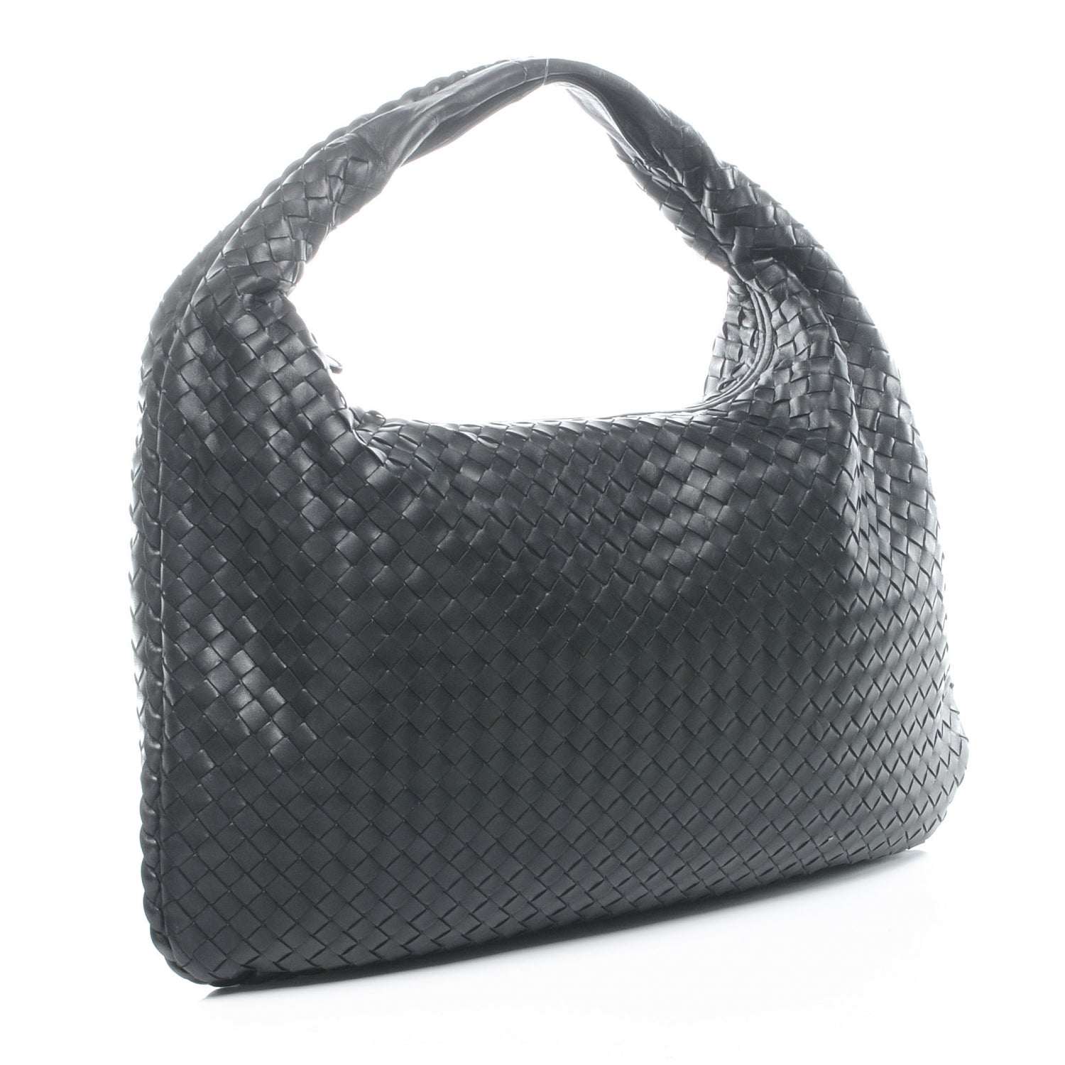 Bottega Veneta Nappa Intrecciato Large Veneta Nero Black 3 of 8