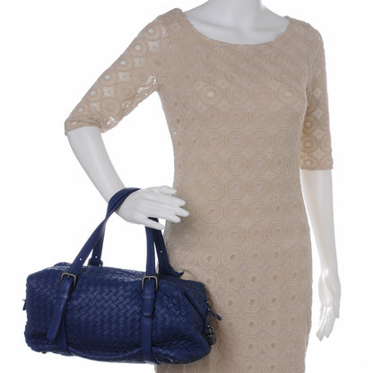 Bottega Veneta Nappa Intrecciato Montaigne Bag Sapphire 2 of 9