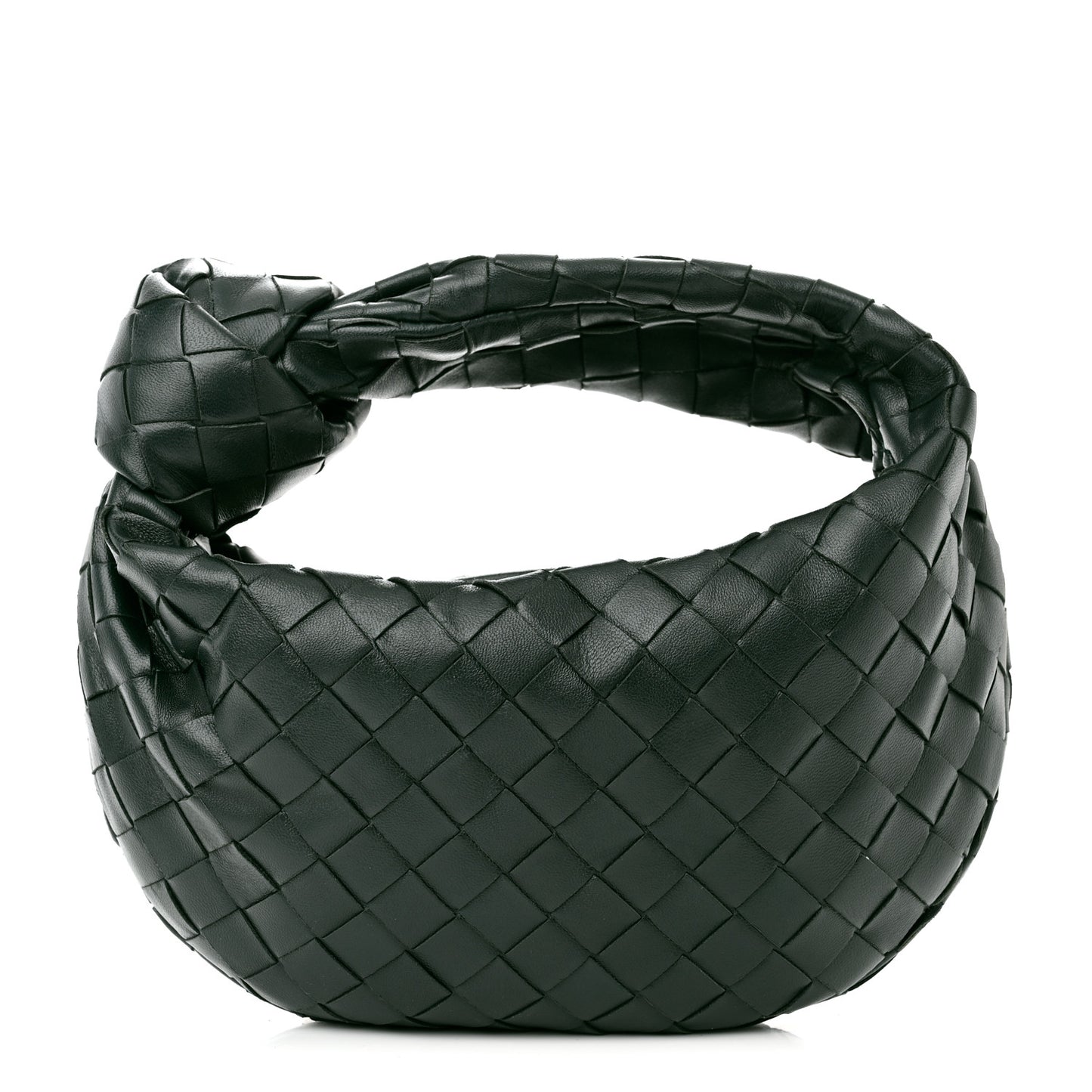 Nappa Intrecciato Mini Jodie Dark Moss