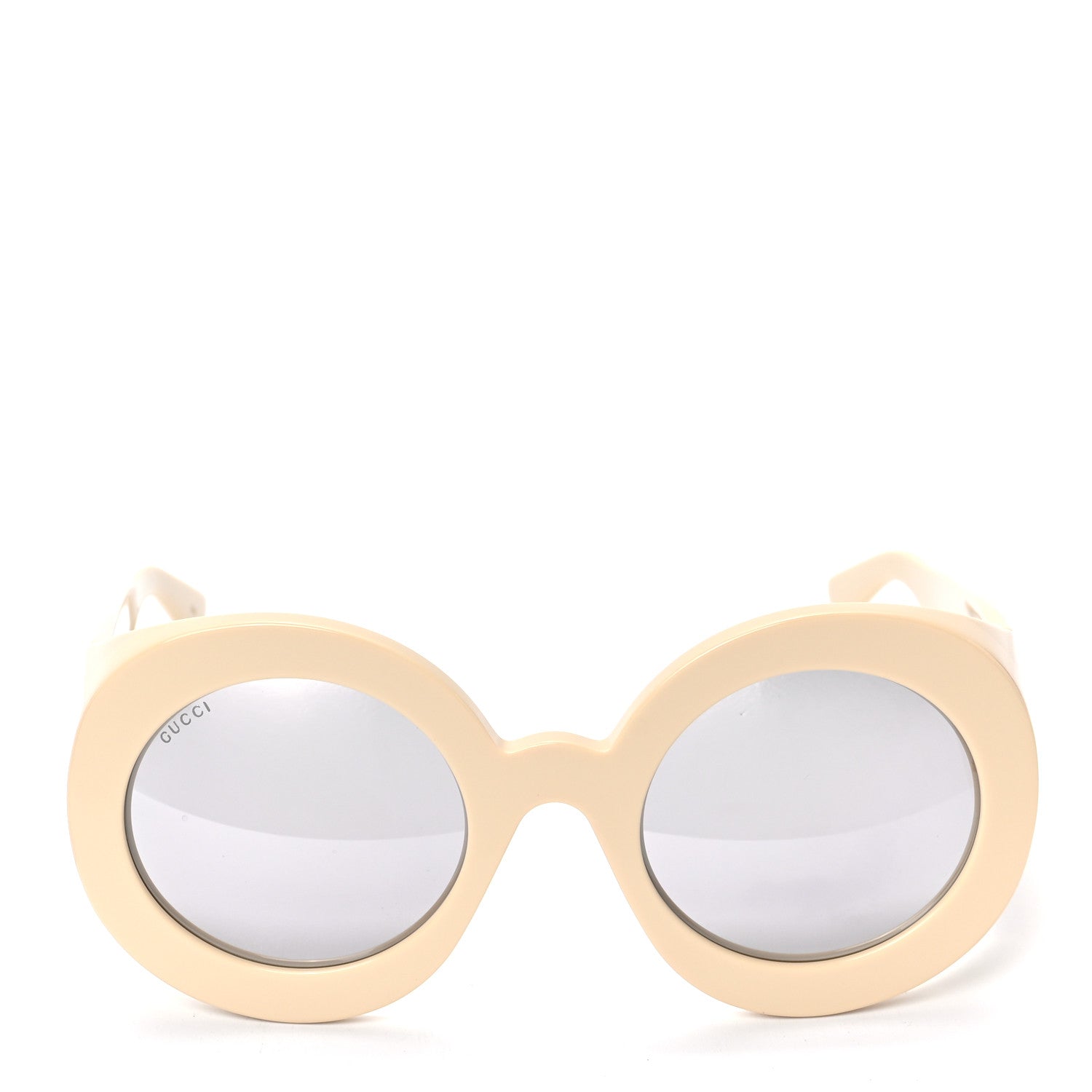 Gucci Acetate Round Sunglasses GG0779S Ivory 2 of 6