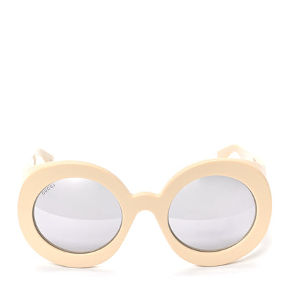 Gucci Acetate Round Sunglasses GG0779S Ivory 2 of 6