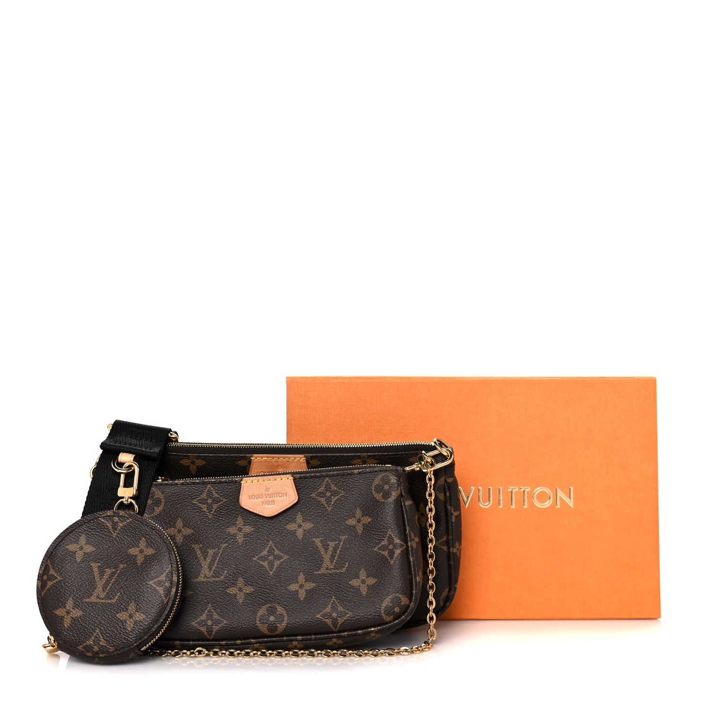 Monogram Multi Pochette Accessories Black