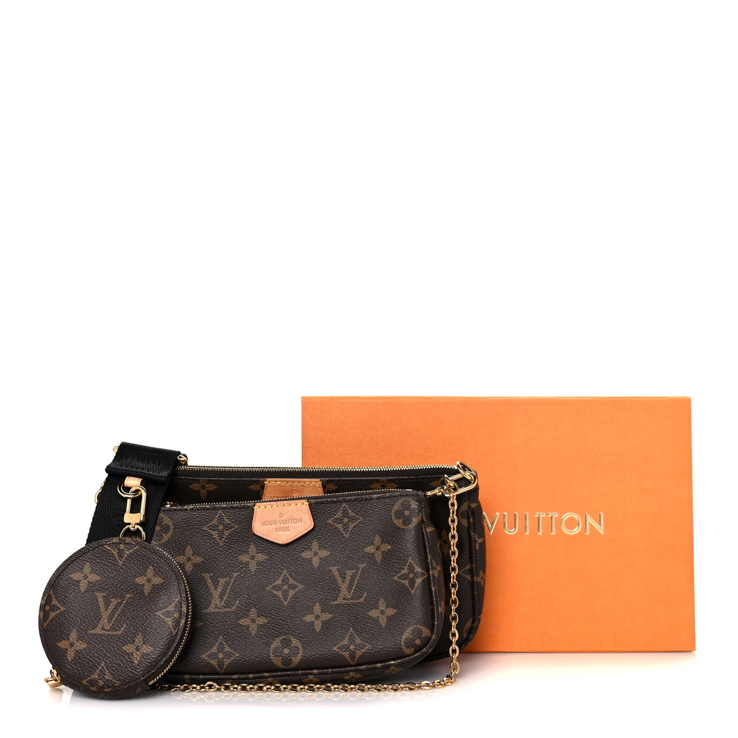 Louis Vuitton Monogram Multi Pochette Accessories Black 13 of 13
