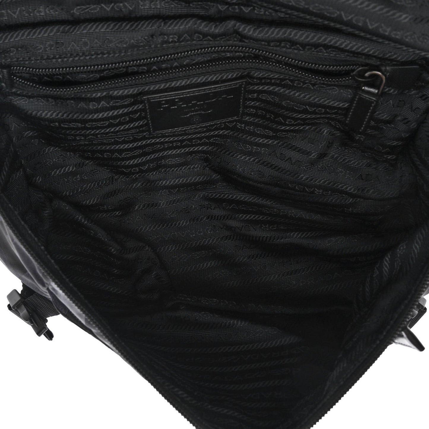 Tessuto Nylon Camouflage Belt Bag Blue Grey