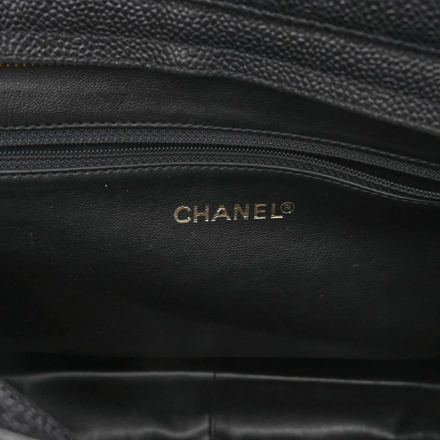 Chanel Caviar CC Shoulder Bag Black 6 of 11