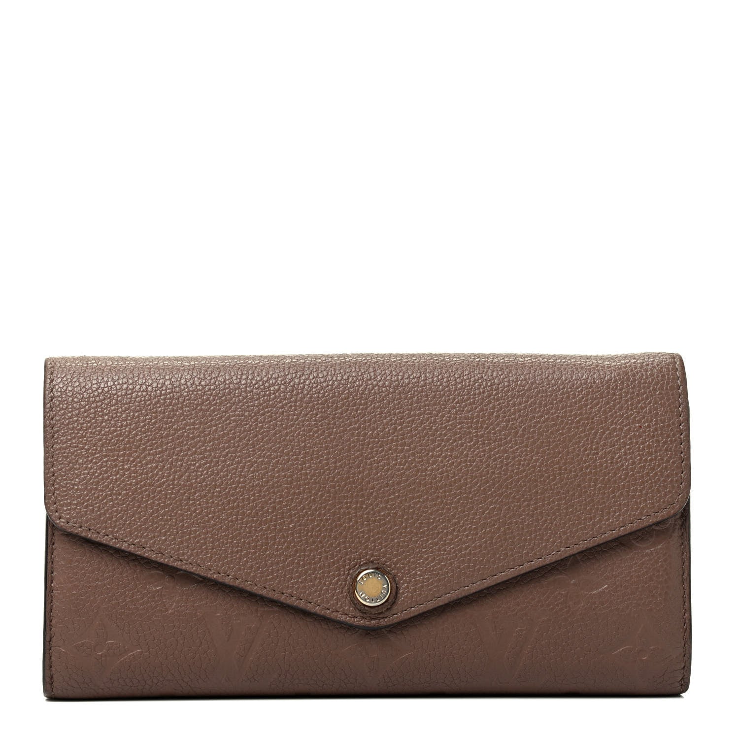 Louis Vuitton Empreinte Sarah Wallet NM Taupe Glace 1 of 6