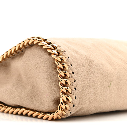 Stella McCartney Shaggy Deer Mini Falabella Fold Over Tote Beige 9 of 13
