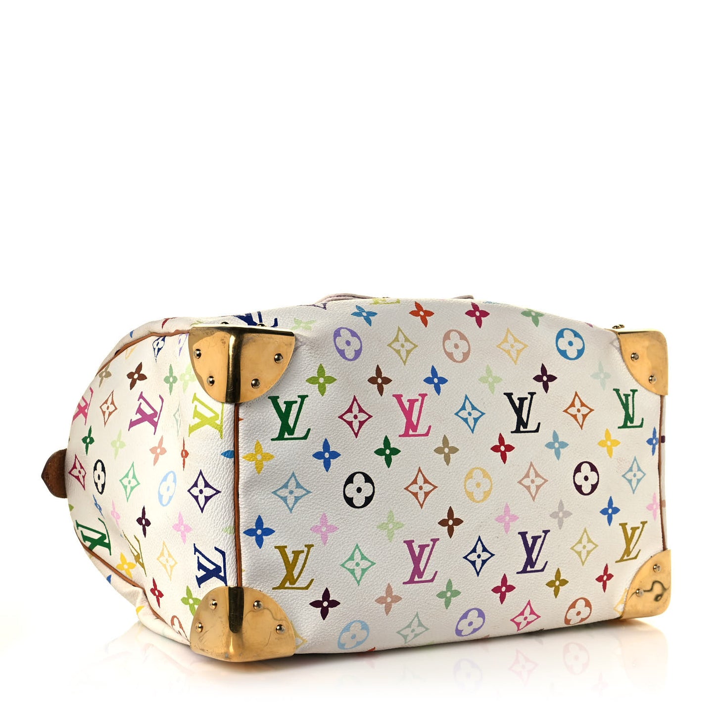 Monogram Multicolor Speedy 30 White