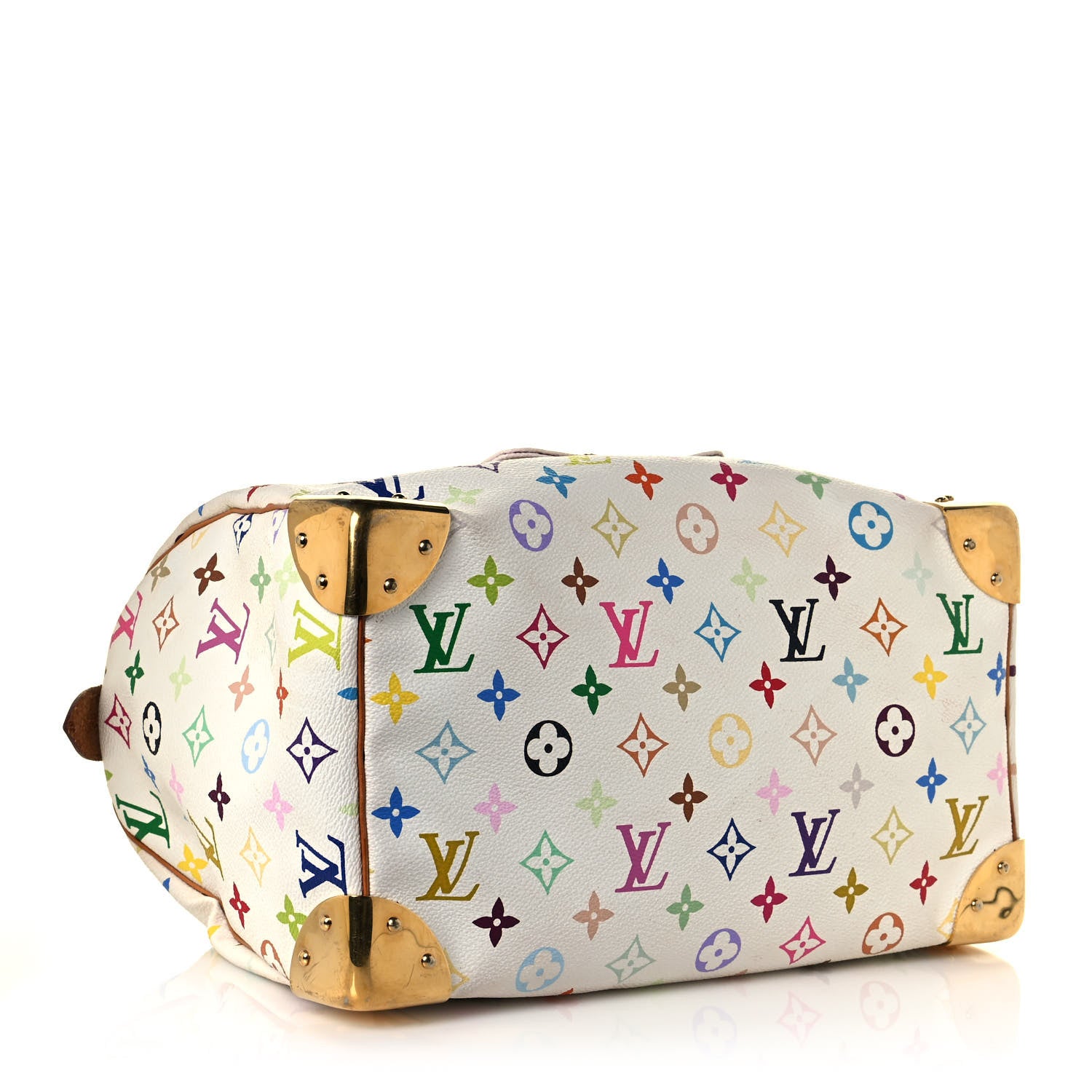 Louis Vuitton Monogram Multicolor Speedy 30 White 4 of 17