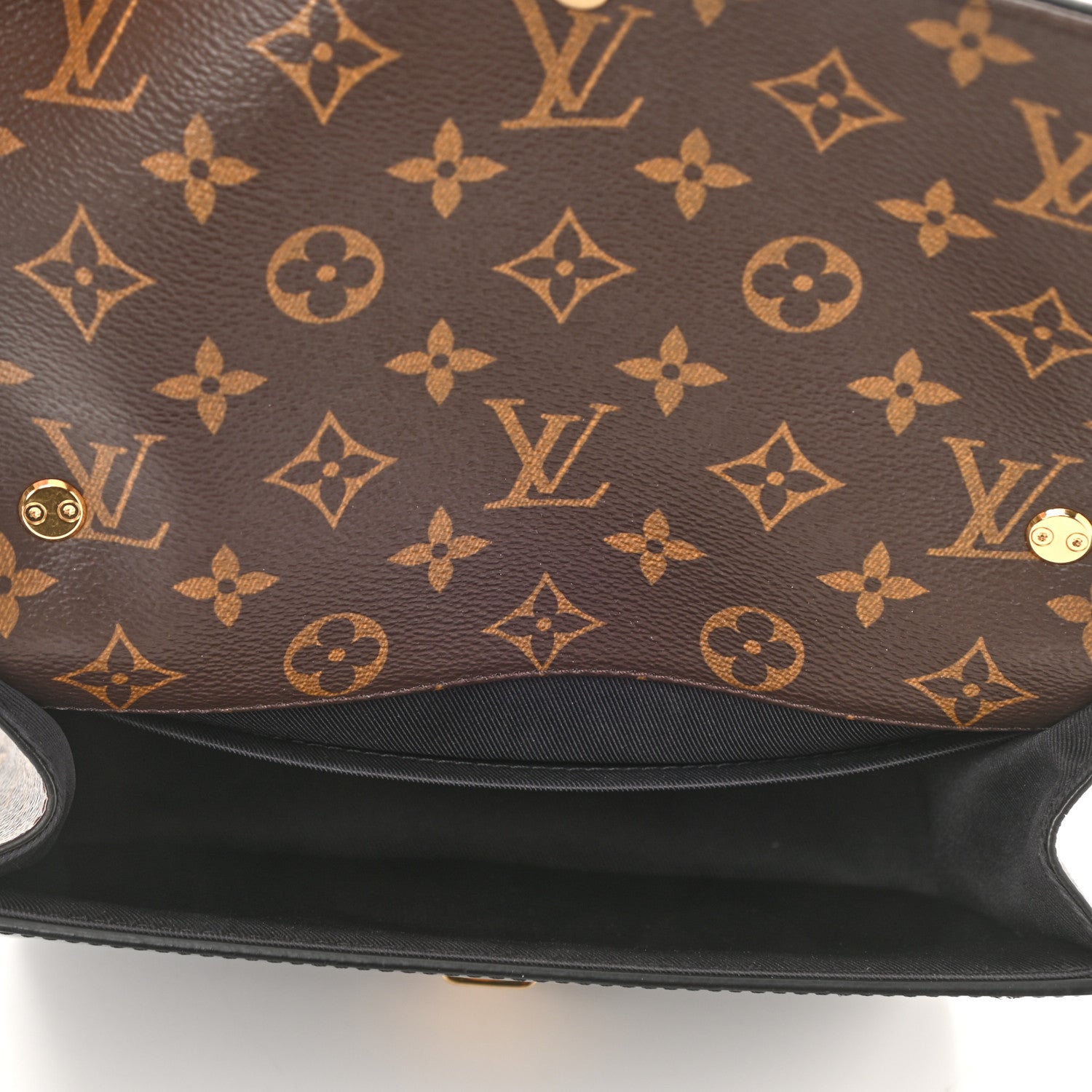 Louis Vuitton Patent Calfskin Monogram Cherrywood BB Black 5 of 7