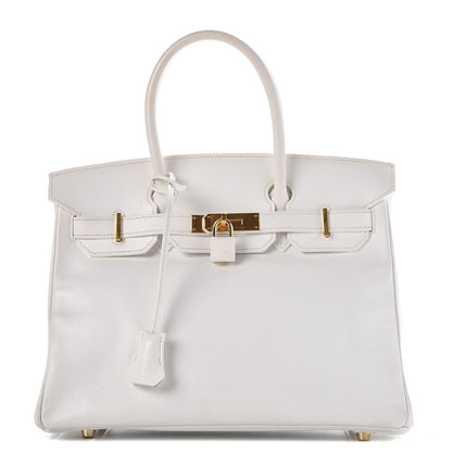 Hermes Epsom Birkin 30 White 1 of 50