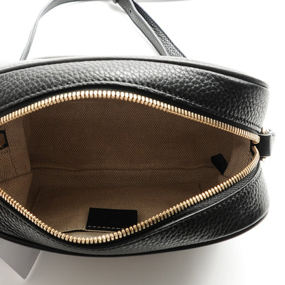 Gucci Pebbled Calfskin Small Soho Disco Bag Black 5 of 7