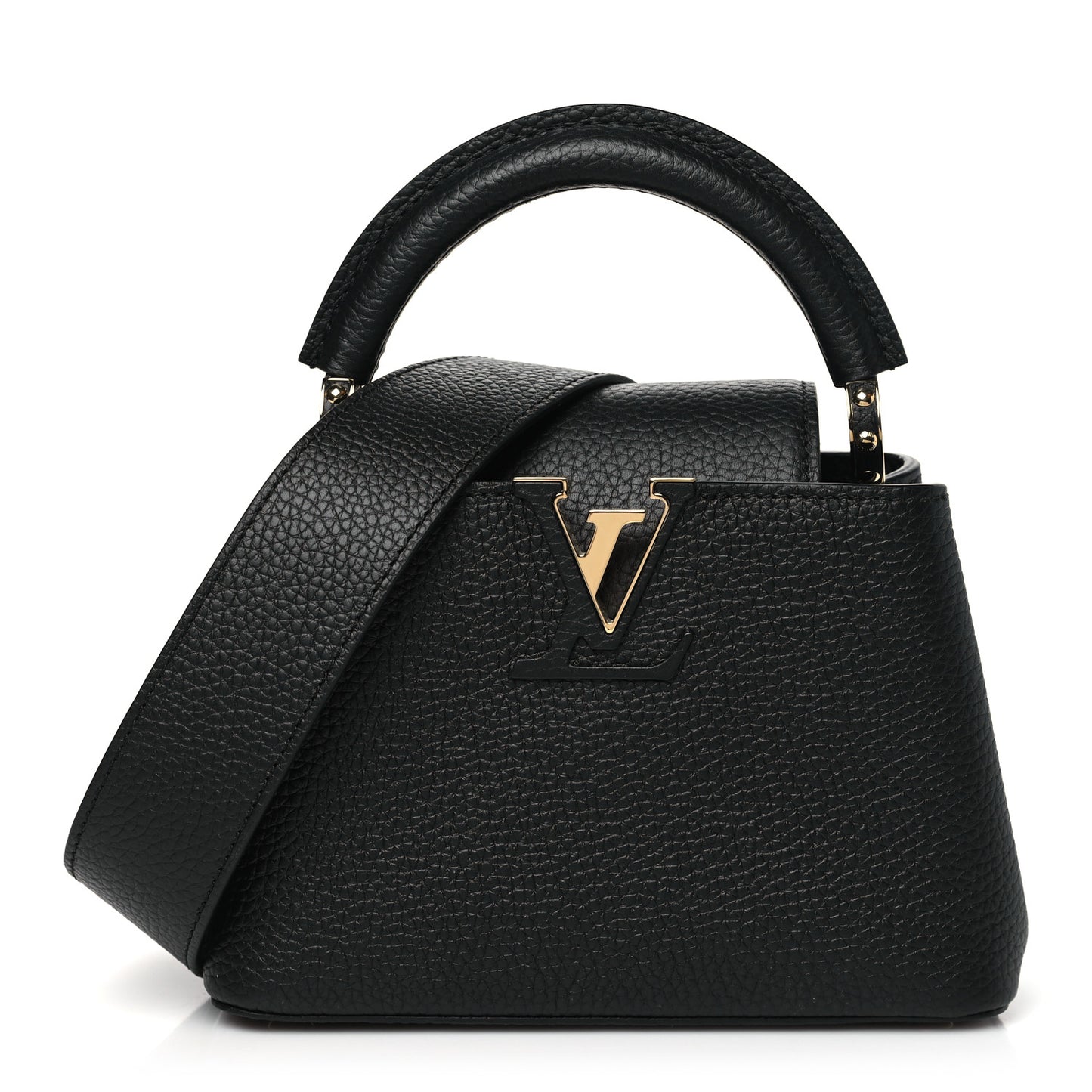 Taurillon Mini Capucines Black