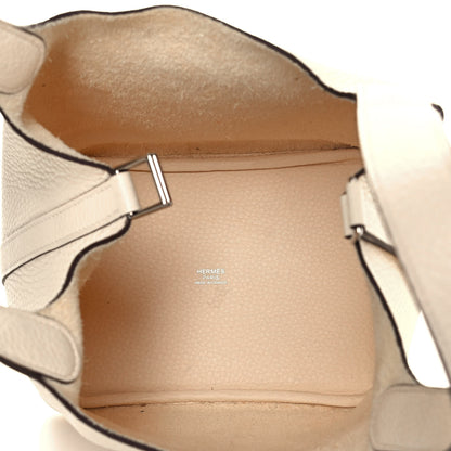 Hermes Taurillon Clemence Picotin Lock 18 PM Nata 5 of 12