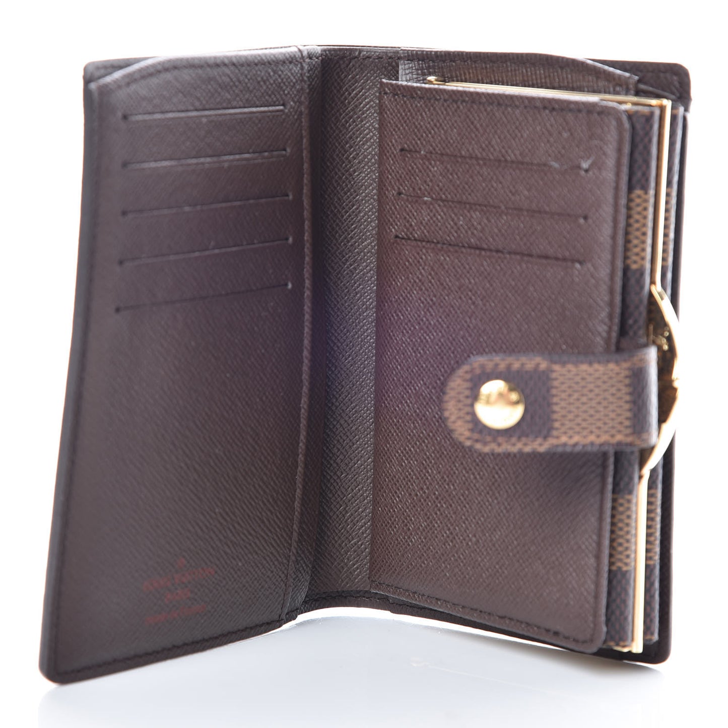 Damier Ebene French Purse Wallet
