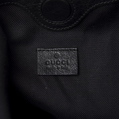 Gucci Fluffy Calfskin Morpheus Hobo Shoulder Bag Black 8 of 10
