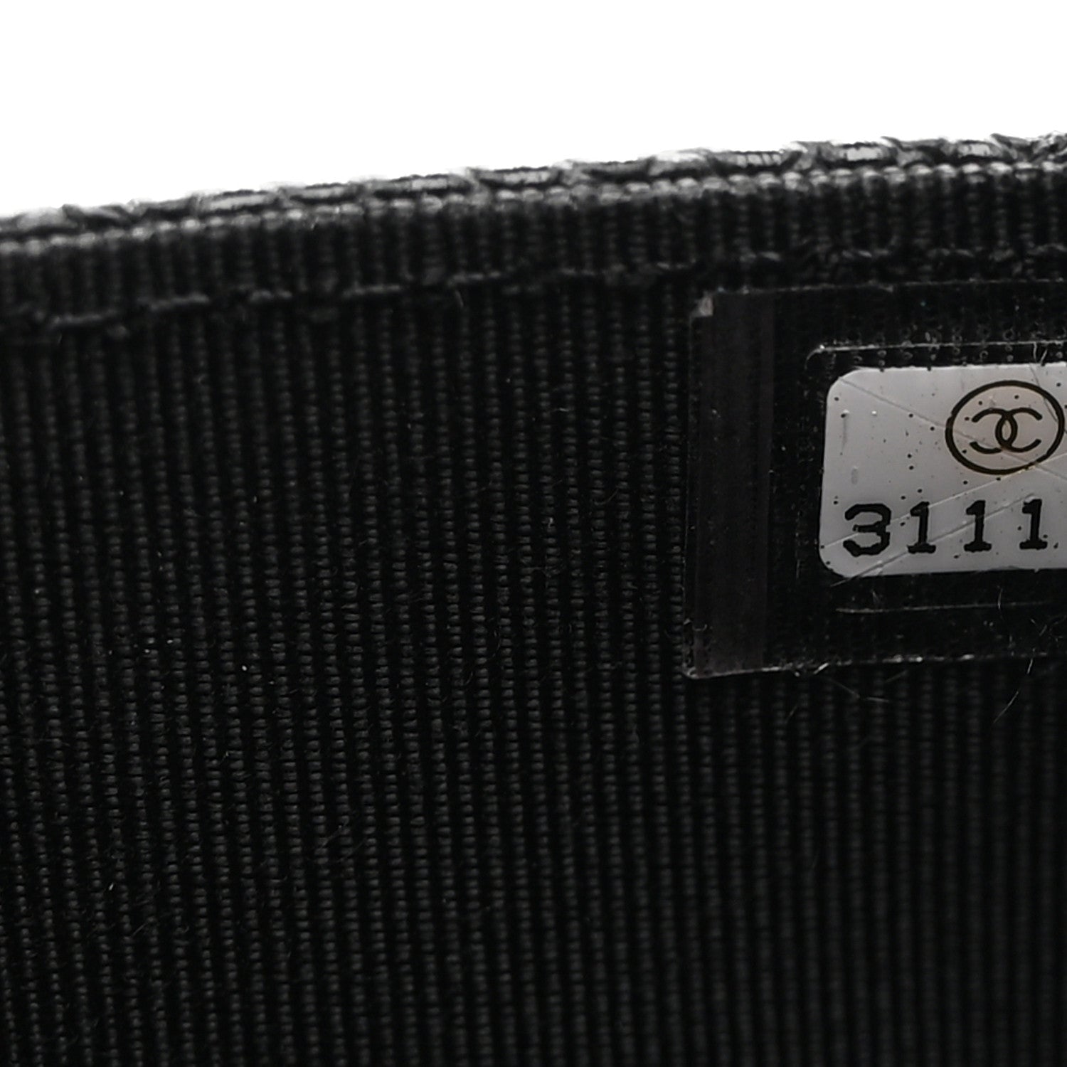 Chanel Caviar Quilted Flap Card Holder Wallet Black 8 of 10