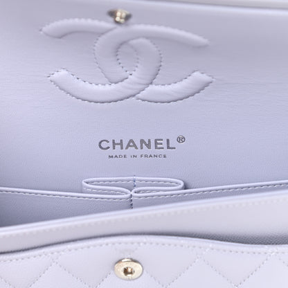 Chanel Caviar Quilted Medium Double Flap Light Purple 5 of 10