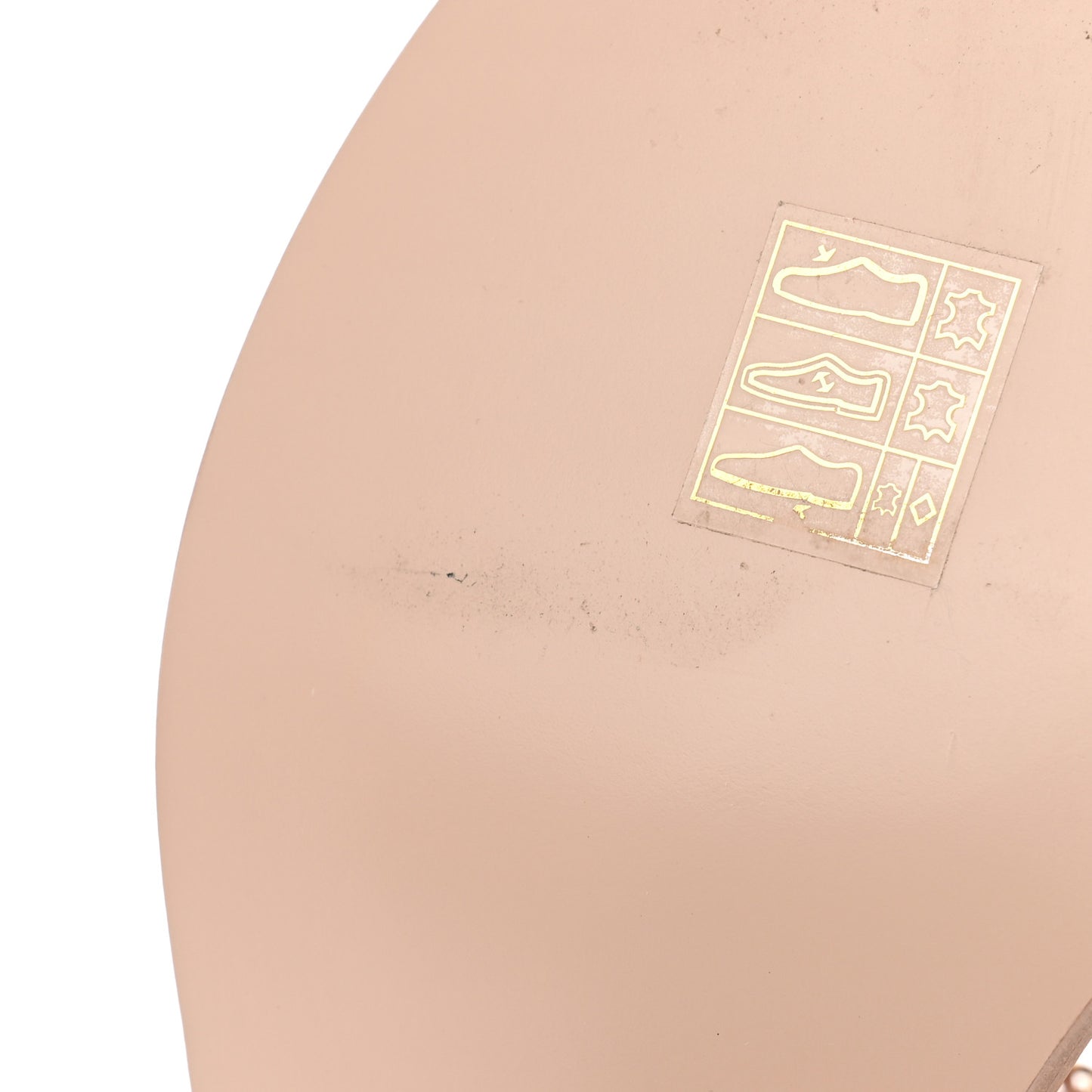 Calfskin Chain Sandals 35.5 Pink