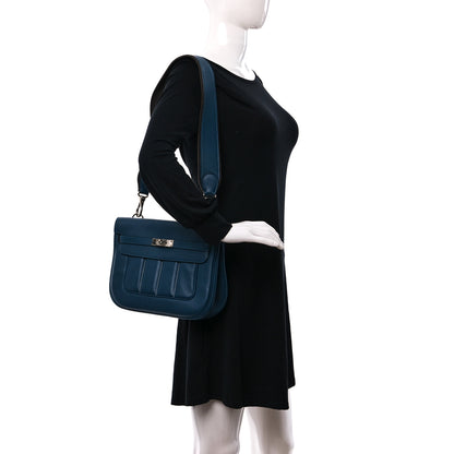 Hermes Evercolor Sac Berline 28 Bleu Thalassa 2 of 11