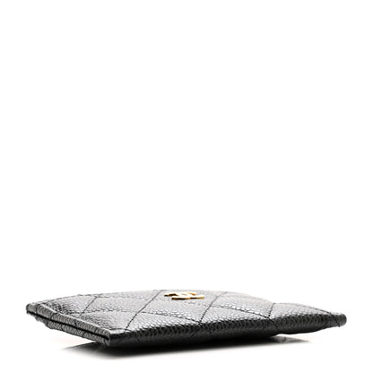 Chanel Caviar Quilted Card Holder Black 4 of 9