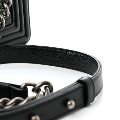 Chanel Caviar Quilted Small Boy Flap Black 11 of 11