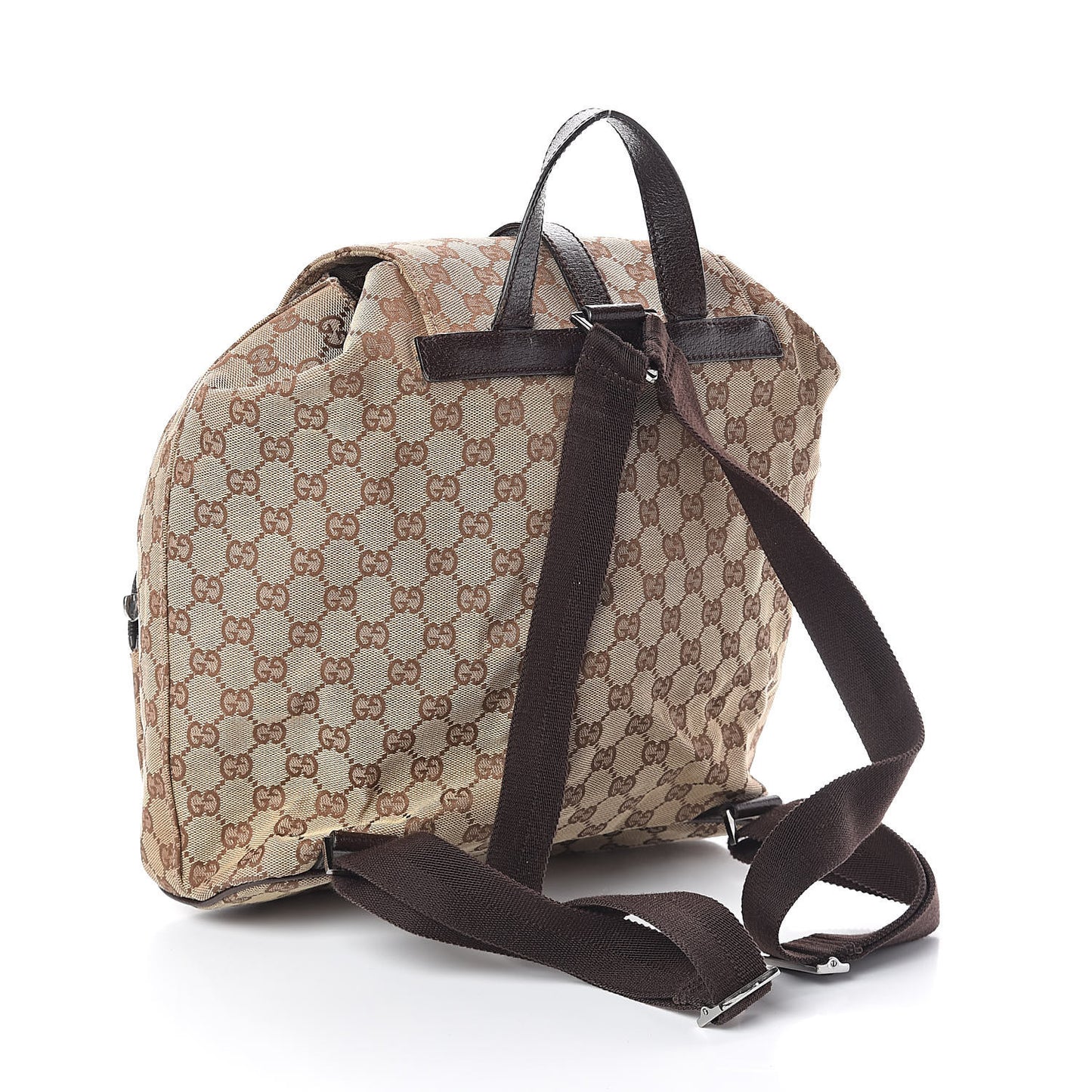 Monogram Backpack Dark Brown