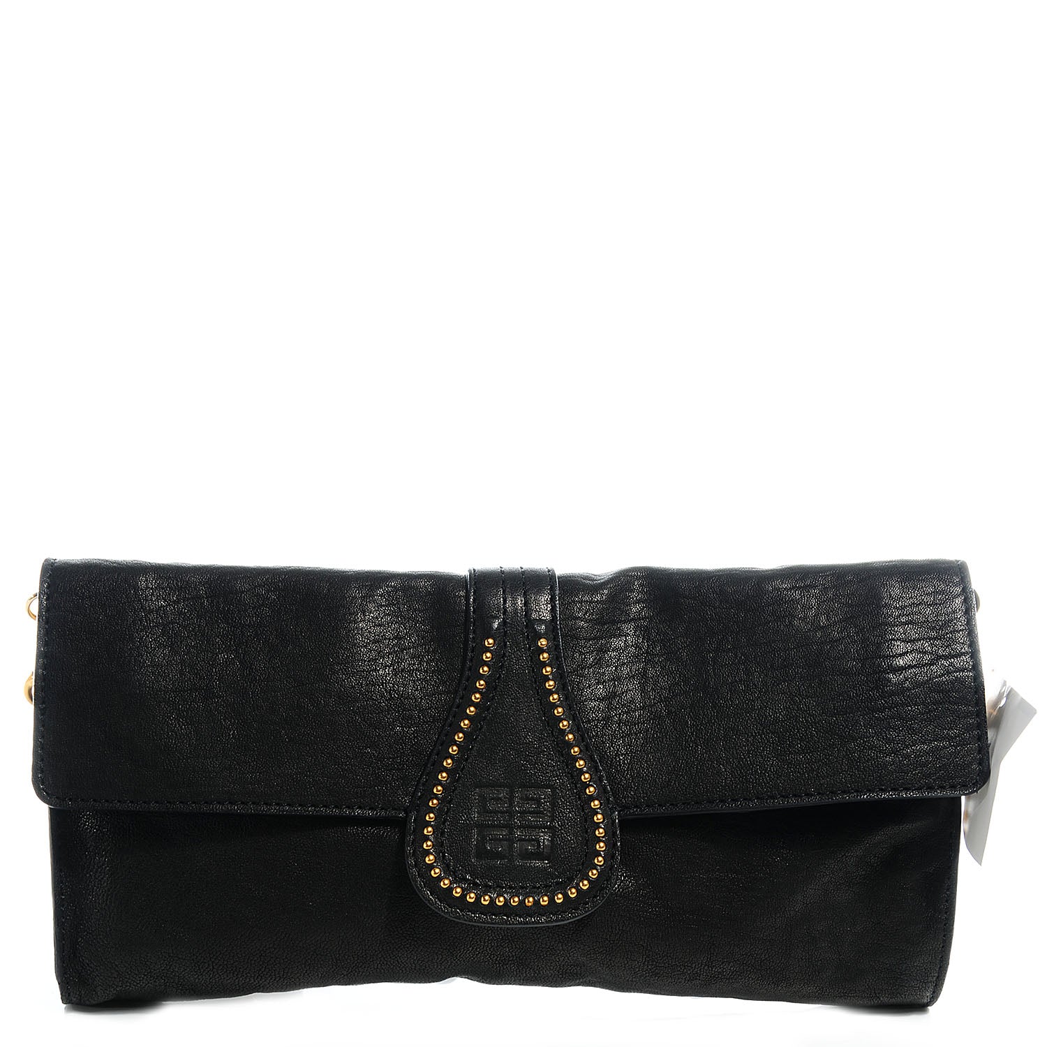 Givenchy Leather Nightingale Clutch Black 1 of 9