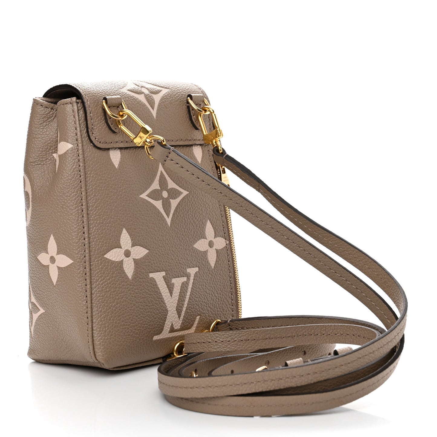 Empreinte Monogram Giant Tiny Backpack Tourterelle Cream