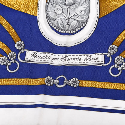 Hermes Silk Patchwork Shawl 140 10 of 11