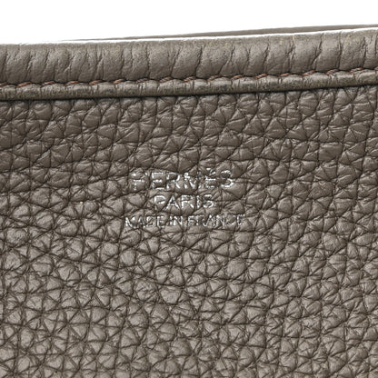 Hermes Taurillon Clemence Evelyne III GM Etain 7 of 11