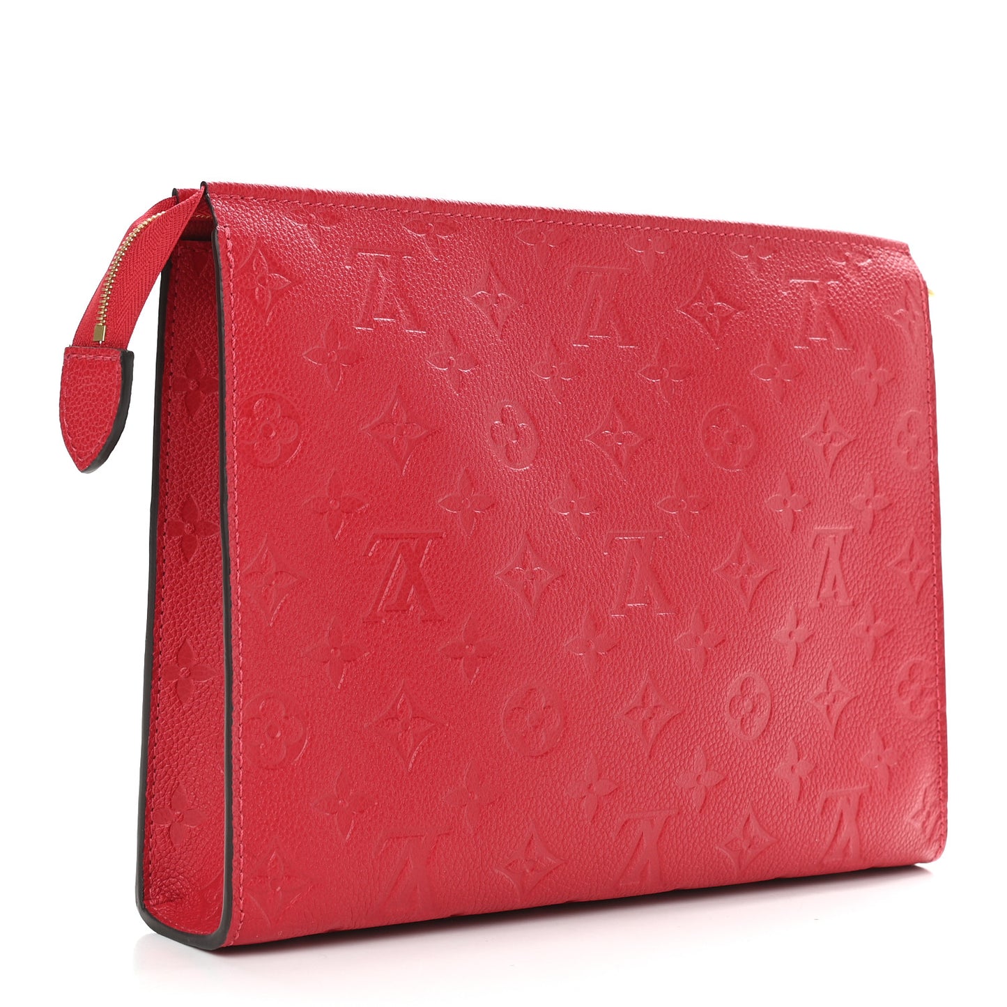 Empreinte Monogram Toiletry Pouch 26 Scarlet