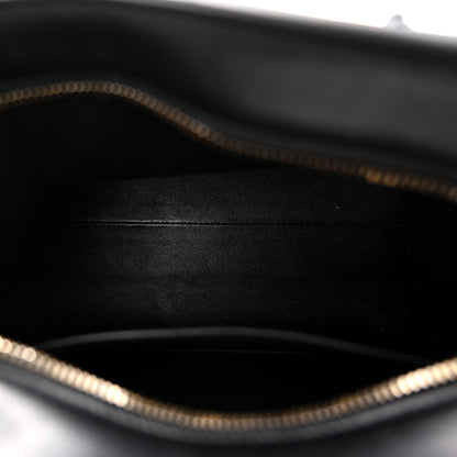 Saint Laurent Calfskin Monogram Baby Cabas Black 5 of 11