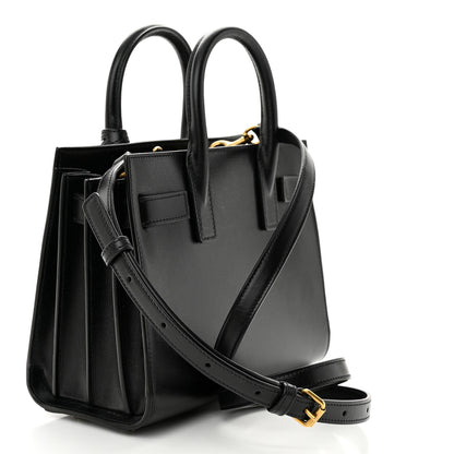 Saint Laurent Calfskin Nano Sac De Jour Black 3 of 11