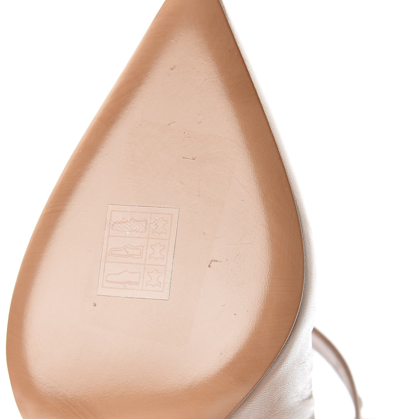 Nappa Love Latch Cross Strap 100mm Pumps 38 Poudre