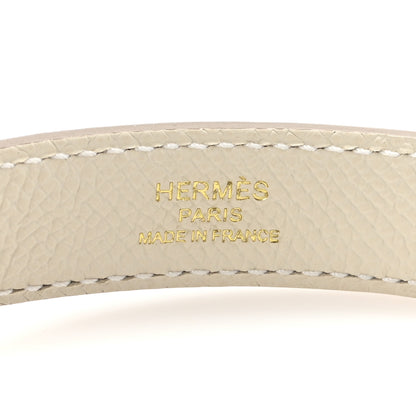 Hermes Epsom A-Strap Shoulder Strap Craie 3 of 5