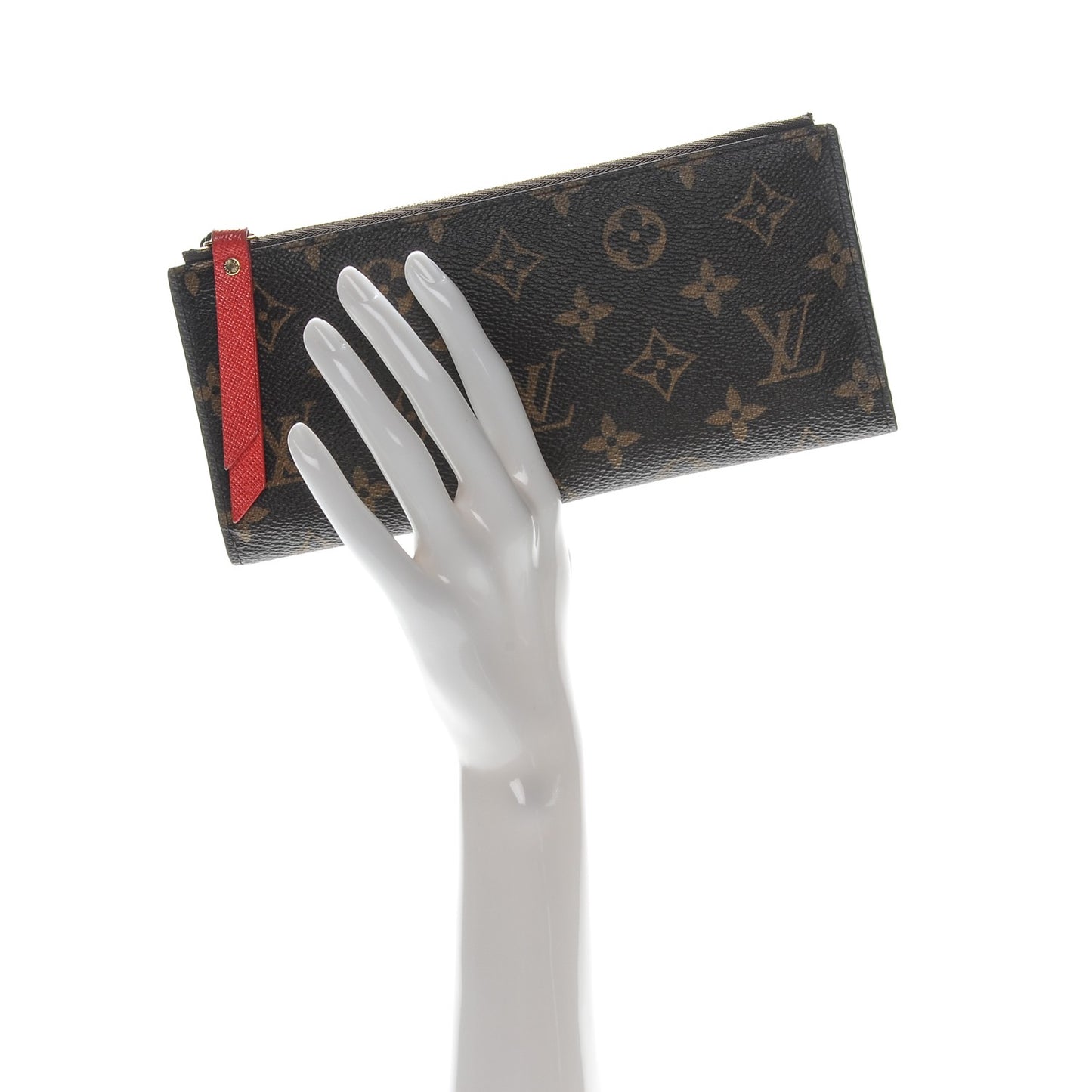 Monogram Adele Wallet Coquelicot