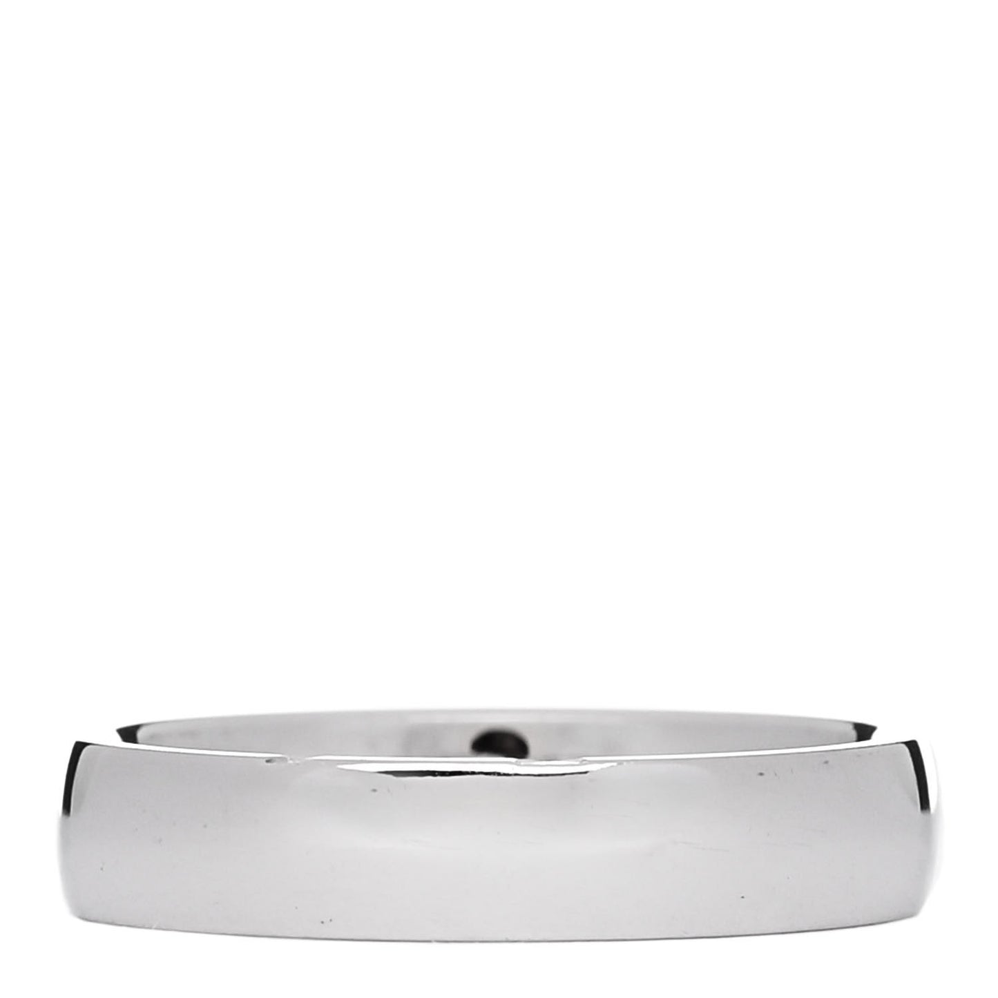 18K White Gold Diamond Ever Herakles Wedding Band Ring 48 4.5