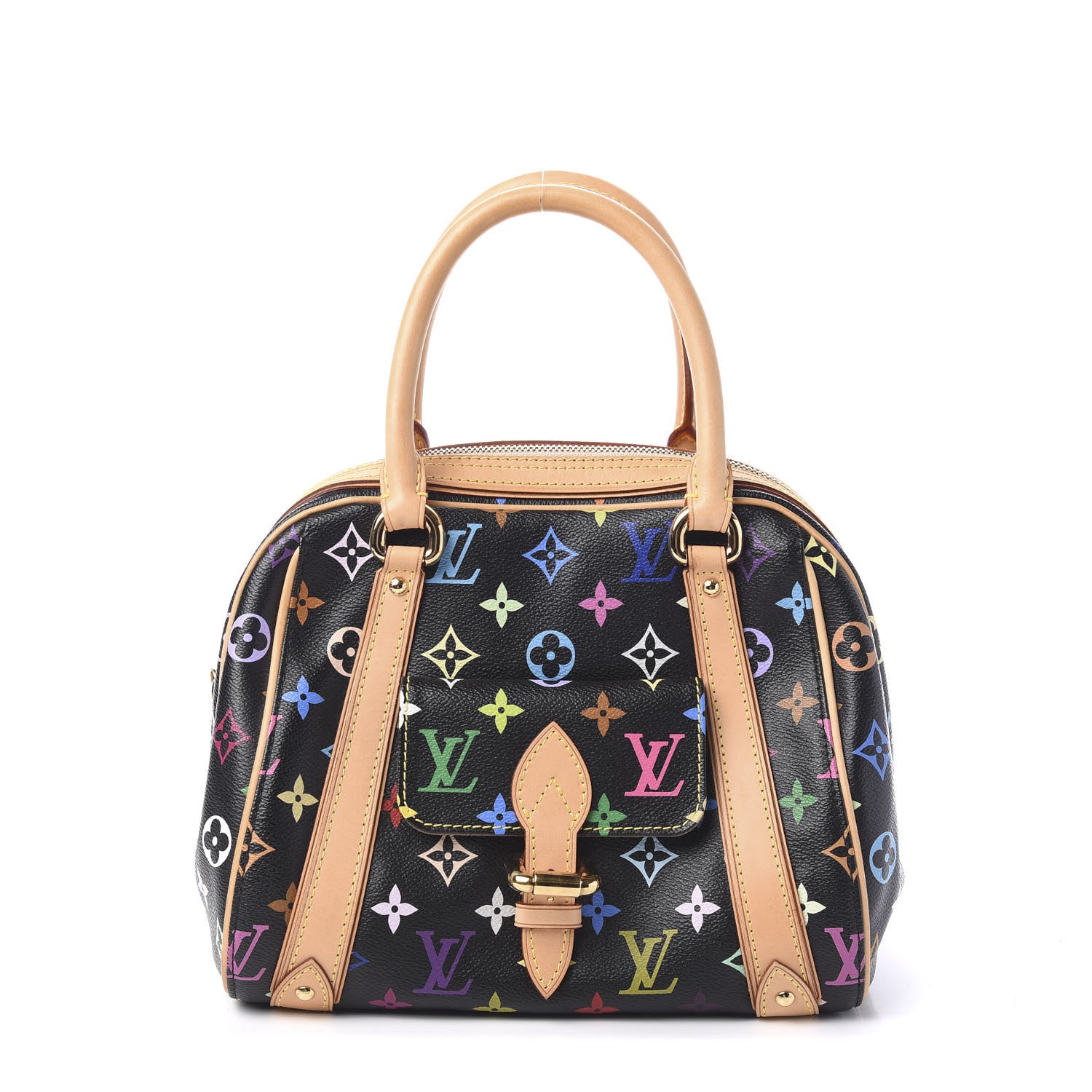 Louis Vuitton Monogram Multicolor Priscilla Black 1 of 8