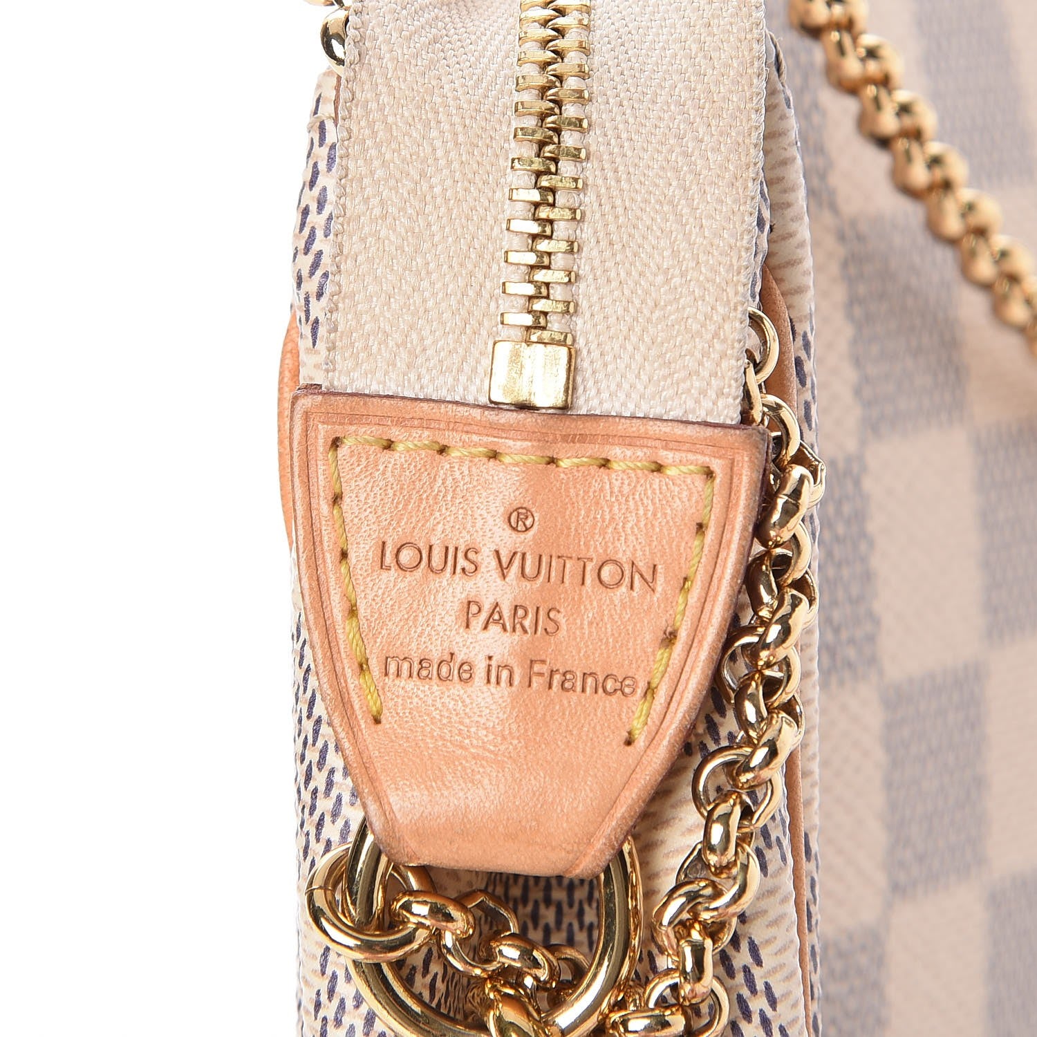 Louis Vuitton Damier Azur Eva Clutch 6 of 8