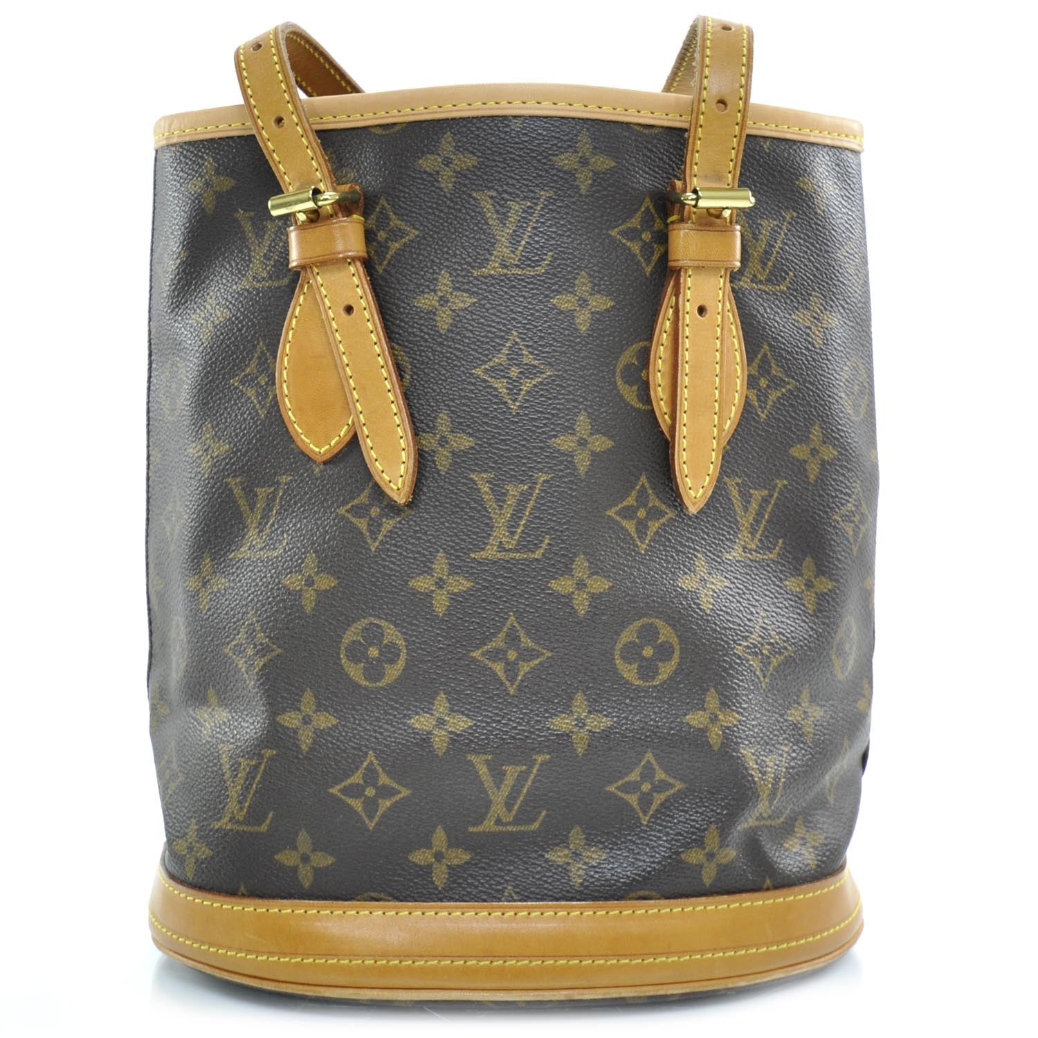 Louis Vuitton Monogram Petit Bucket 23 1 of 8