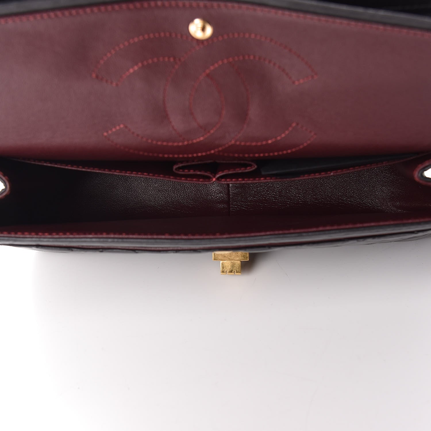 Chanel Aged Calfskin Quilted 2.55 Reissue 226 Flap Black 8 of 10