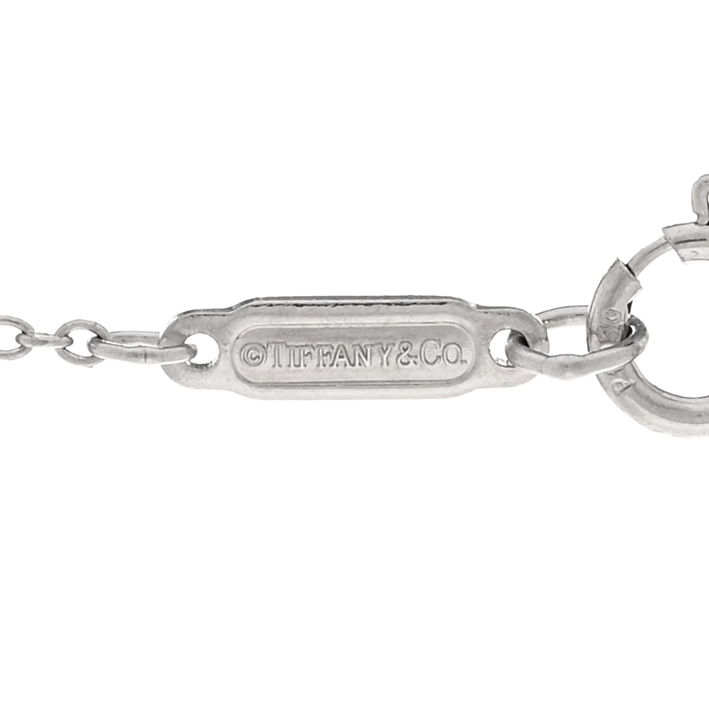 Platinum Diamond Schlumberger Lynn Pendant Necklace