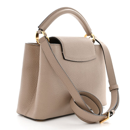 Louis Vuitton Taurillon Capucines BB Galet 3 of 9