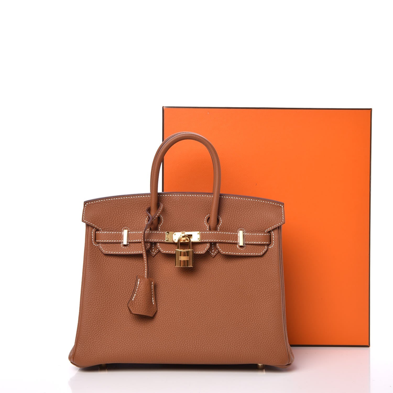 Hermes Togo Birkin 25 Gold 33 of 33